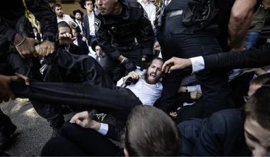 İsrail’de Harediler zorunlu askerlik hizmetini protesto için sokaklara indi: 10 gözaltı